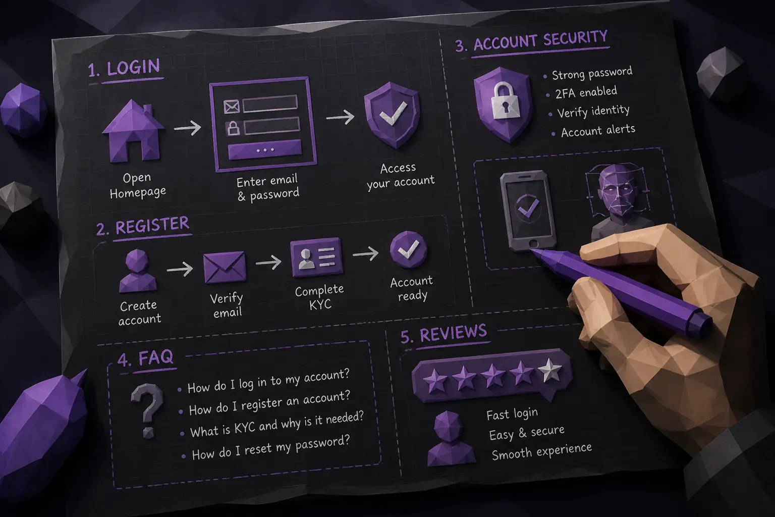 Kachingo Casino Login – Sign In to Your Account visual guide for Kachingo